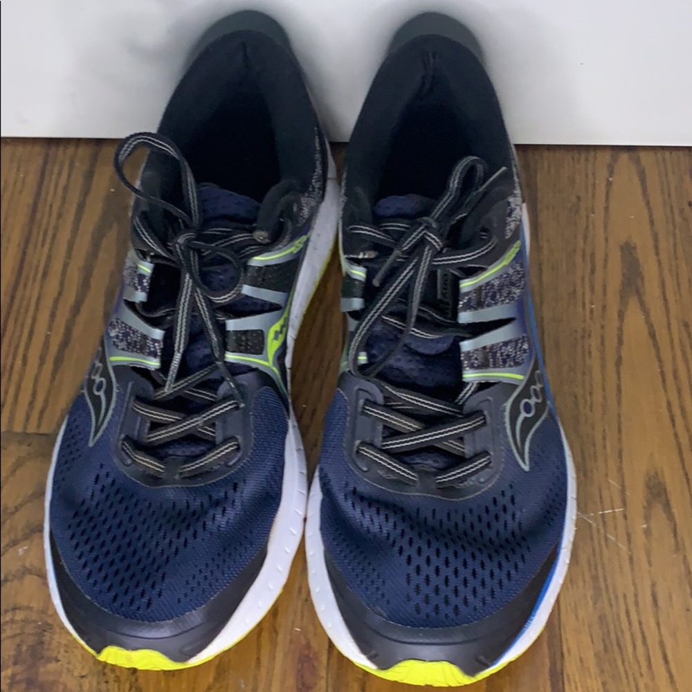 Saucony Omnioso ISO SERIES size 10.5 blue green
